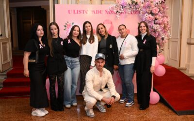 Volonteri na donatorskom koncertu Perpetuum Jazzile u organizaciji udruge Srce za nju