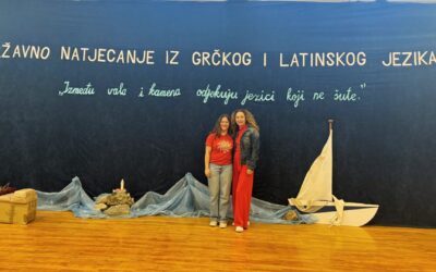 Izvrstan uspjeh na Državnom natjecanju iz latinskoga jezika