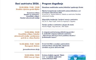 Dani sestrinstva 2026. – znanje, zajedništvo i promocija sestrinske profesije